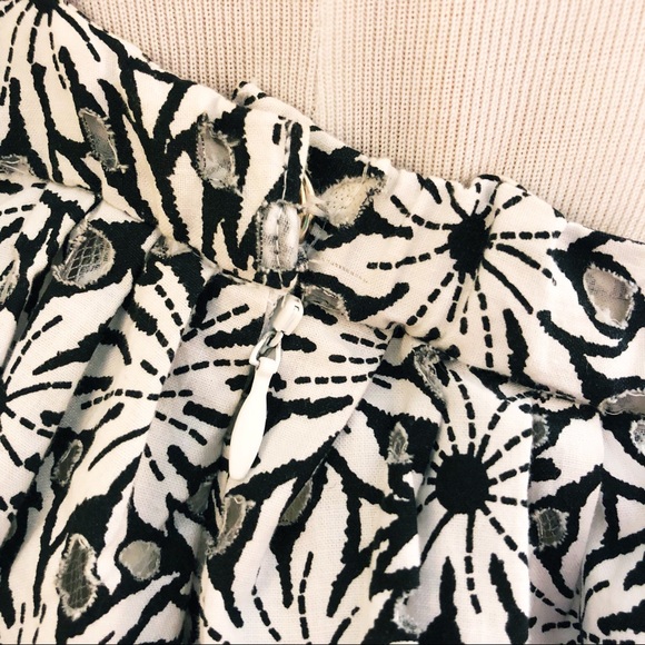 Black and White Floral Dress by Jean Paul Gaultier - Picture 3 of 6